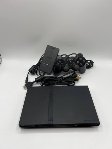 Console playstation ps2 slim - playstation,