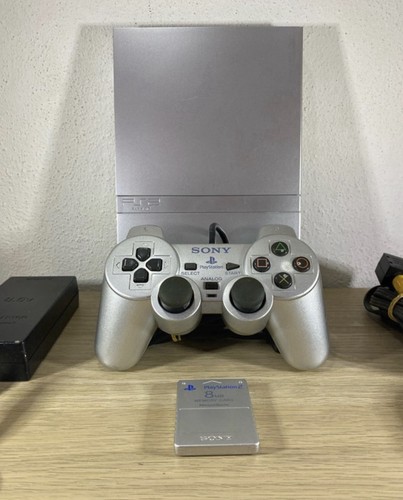 Playstation slim silver ps2 - playstation, 2