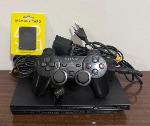 Sony ps2 slim nera playstation - ps2,