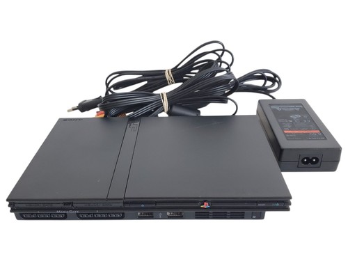 Console ps2 slim - slim, noire