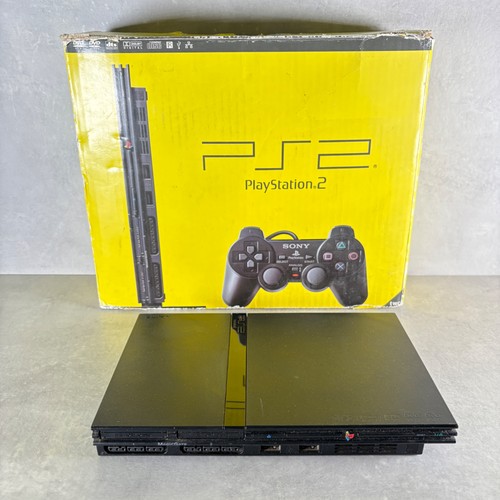 Console ps2 slim playstation - ps2,
