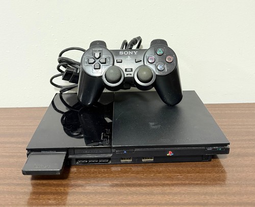 Sony ps2 slim lucida - slim, nera