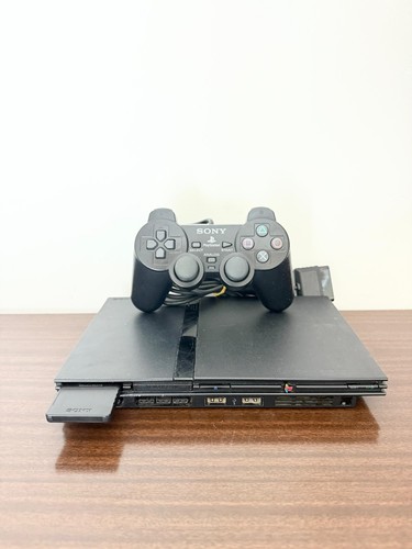 Sony ps2 slim - sony, nera